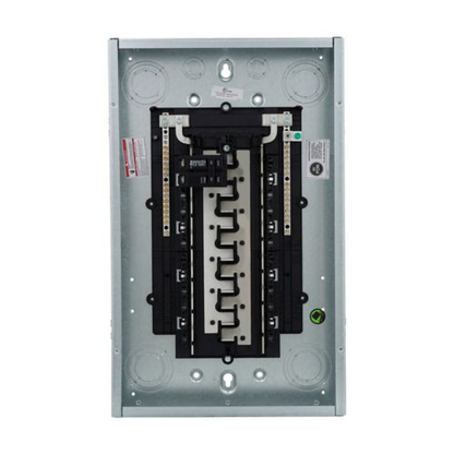 100A NEMA 1 Single Phase BR Main Breaker Loadcenter BRP20B100