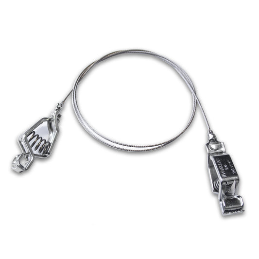 AI-000448-36 - 3FT Heavy-Duty Grounding Cable with Dual Clip Connectors  (Pack of 12)
