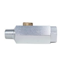 AL3 - 3/8 in FNPT x 3/8 in MNPT Aluminum Air Line Lubricator, 300 psi
