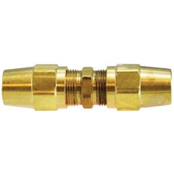 38181 - 1/2 in x 1/2 in Brass Union for SAE Type A & B Copper Tubing