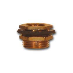 50016 - Durable Brass Cooler Drain Fitting - 3/4 in MGH x 1/2 in FIP