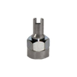 09469-06 - Metal Slotted Air Tank Valve Cap for Secure Valve Operation