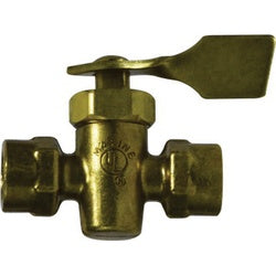 46411M - 1/4 x 1/4 in FPT Solid Bottom Fuel Valve for Fuel Applications