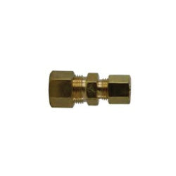 700082-0402 - Reducing Compression Union, 1/4-in x 1/8-in, Lead-Free Brass Fitting