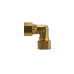 700085-0604 - 90-Degree Reducing Elbow Fitting - 3/8 in x 1/4 in Lead-Free Brass