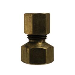 700097-0806 - 1/2-in x 3/8-in Lead-Free Brass Female Adapter for Compression Fittings
