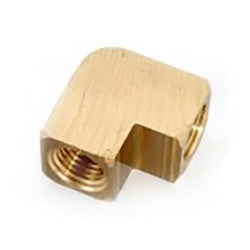 706100-06 - Lead-Free Brass 90-Degree Elbow Fitting - 3/8-in FPT x 3/8-in FPT