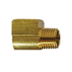 706116-04 - 1/4-in FPT x 1/4-in MPT Lead-Free Brass 90-Degree Street Elbow