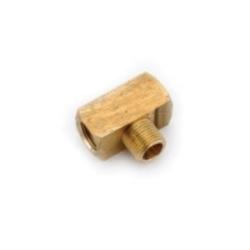 706131-08 - Lead-Free Brass Barstock Tee - 1/2 in FPT x 1/2 in MPT x 1/2 in FNPT