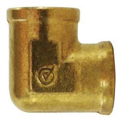 706200-02 - 1/8-in x 1/8-in Lead-Free Brass 90-Degree Pipe Elbow Fitting
