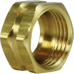 707406-12 - 3/4-in FGH Cut Hex Nut, Lead-Free Brass, 1.18-in Hex Size, 0.62-in Length