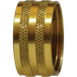 707407-12 - 3/4-in FGH Lead-Free Brass Knurled Nut with 1.37-in Hex Size