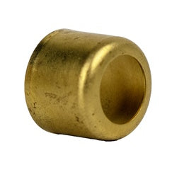 B-525-SP10 - Brass Hose Ferrule 0.525 in Inner Diameter, 0.5 in Length, 0.406 in Hole Diameter