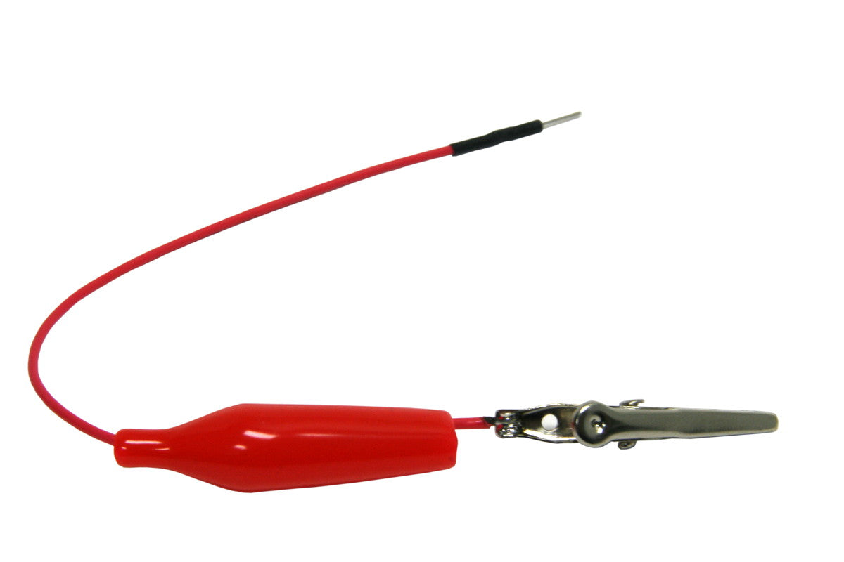 CA-M-20 20cm Alligator Clips to BreadBoard Pin - Six-Pack