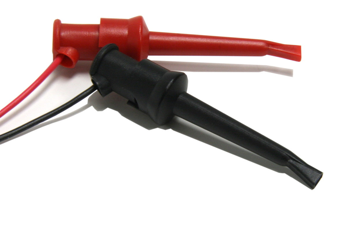 CJ-F-20 20cm J-Clip to Female Socket - Two-Pack