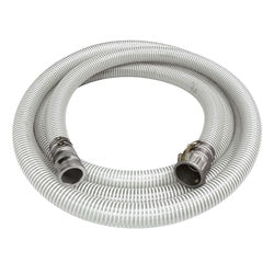 SATW-300-CASS - 3in x 20ft Clear PVC Water Suction Hose with Camlock Type C and E Connectors