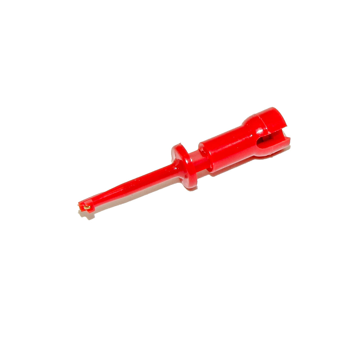 BU-00208-2 - Red Copper Micro Plunger Clip with 0.125" Hook  (Pack of 15)