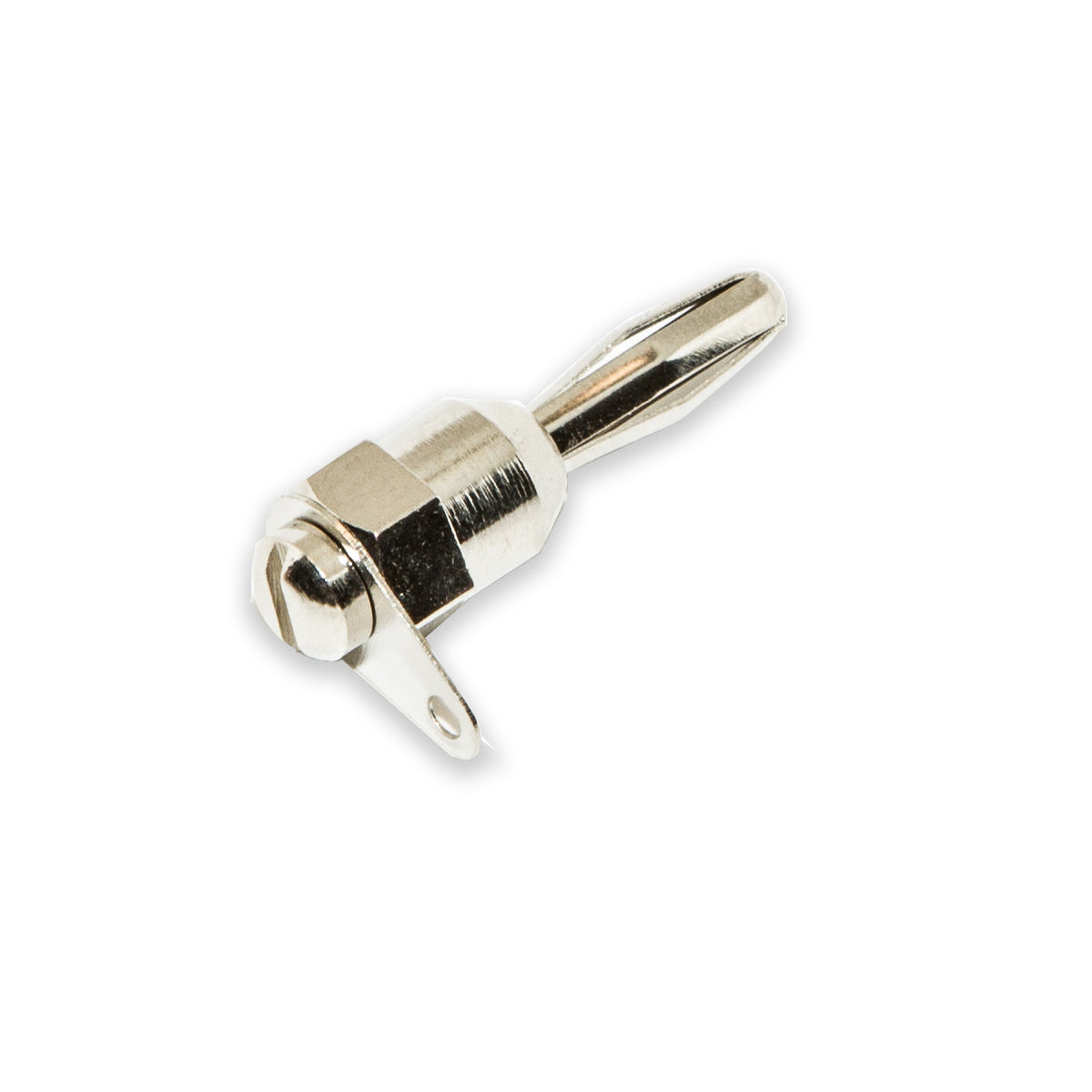 BU-00242 - 4mm Panel Mount Banana Plug for 1/16" Thickness  (Pack of 43)