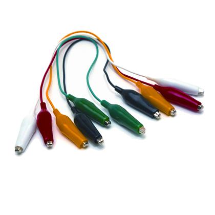 080120 - 22 AWG Test Leads Kit with Alligator Clips for 7A Usage  (Pack of 23)
