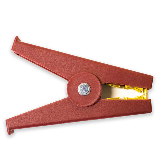 BU-108K-2 - Insulated Kelvin Battery Clip for 4-Way Resistance Measurements  (Pack of 16)