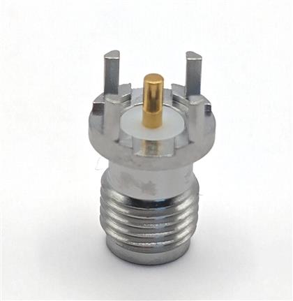 BU-1420701236 - Straight SMA Connector for .062" Circuit Boards  (Pack of 34)