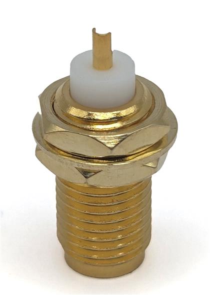 BU-1420701411 - Front/Rear Mount SMA Connector Jack Assembly for 0.62" Boards  (Pack of 24)