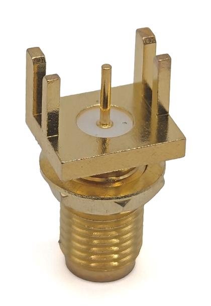 BU-1420721841 - 0.62" SMA Bulkhead Jack Connector Assembly  (Pack of 22)