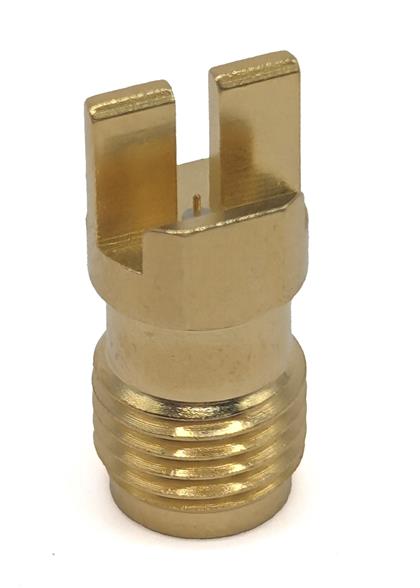 BU-1420761841 - Edge Mount SMA Jack for 0.62" Circuit Boards  (Pack of 22)