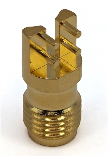 BU-1420771821 - High-Frequency SMA Connector for 0.62-Inch PC Mount  (Pack of 22)