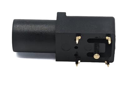 BU-163-0 - Shrouded Banana Jack for PCB/Panel, Gold Plated Connectivity  (Pack of 35)