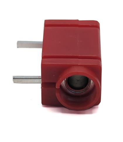BU-164-2 - 4mm Angled Banana Socket for PCB or Panel Use  (Pack of 141)