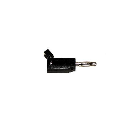 BU-17-0 - 20 AWG Stackable Black Banana Plug, 5A Connection  (Pack of 80)