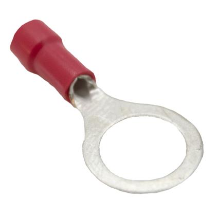 BU-190540048 - 22-18 AWG Vinyl Insulated Ring Terminal, 3/8" Stud Size  (Pack of 625)