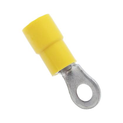 BU-190700121 - Vinyl Insulated #8 Ring Terminal for 12-10 AWG Connections  (Pack of 770)