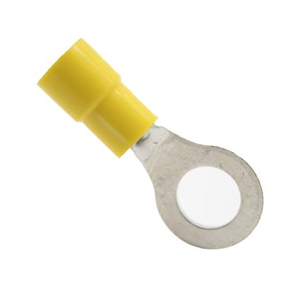 BU-190700132 - 12-10 AWG Vinyl Insulated 1/4" Ring Terminal  (Pack of 589)