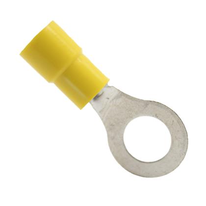 BU-190700136 - 12-10 AWG Vinyl Insulated Ring Terminal, 5/16in Stud  (Pack of 625)