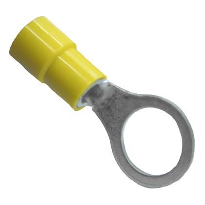 BU-190700153 - USA-Made Vinyl Insulated Ring Terminal, 12-10 AWG, 3/8"  (Pack of 667)