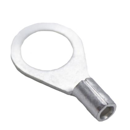 BU-191930055 - 16-14 AWG Ring Terminal, 1/4" Stud, Uninsulated  (Pack of 589)