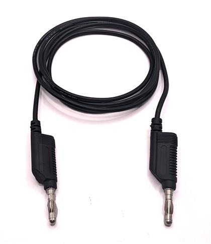 BU-2020SR-A-24-0 - 24" 16AWG Test Lead with Stackable 4mm Plugs  (Pack of 12)