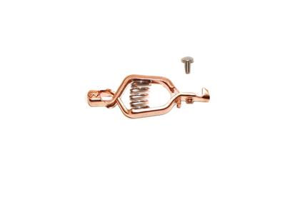 BU-25C-DZZZ - Compact Solid Copper Automotive Clip for Mueller Insulators  (Pack of 30)