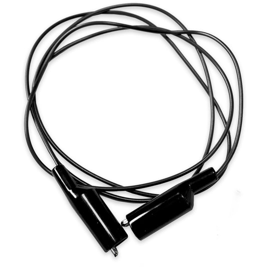 BU-3030-A-12-0 - 1 Ft. Insulated Test Lead with Alligator Clips  (Pack of 17)