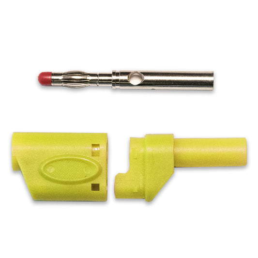 BU-3110410-4 - Stackable 4mm Shrouded Banana Plug for 10 AWG Wire  (Pack of 19)