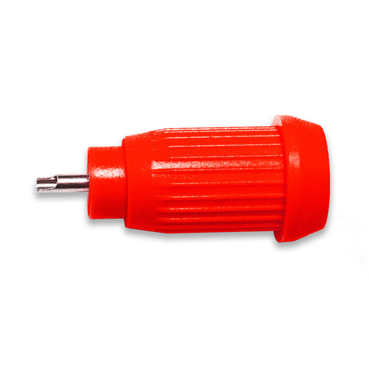 BU-31605-2 - Red 4mm Banana Jack with Solder Cup, 18 AWG, 15A  (Pack of 43)