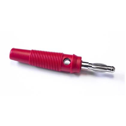 BU-32616-2 - 4mm Red Solderless Banana Plug, 2.36" Long  (Pack of 80)