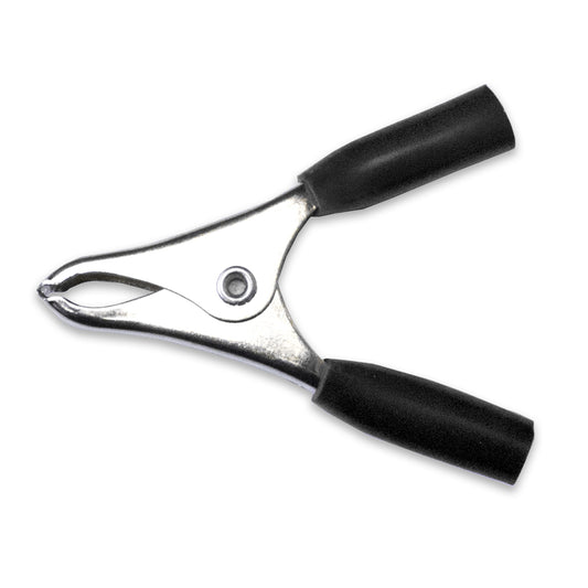BU-40A-0 - Nickel-Plated Steel Battery Clip with PVC Insulated Handles  (Pack of 113)