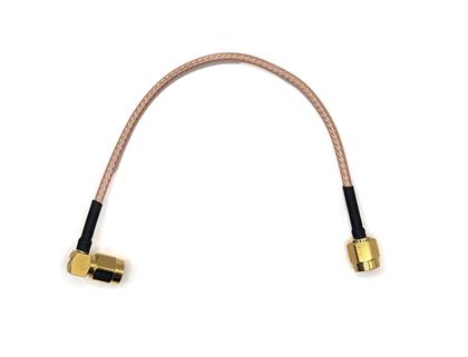 BU-4150030MM150 - 150mm SMA Coaxial Cable Assembly with Gold Plated Connectors  (Pack of 12)