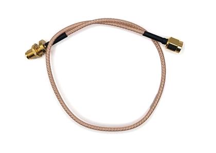 BU-4150031MM250 - 250mm SMA Coaxial Cable with Gold-Plated Connectors  (Pack of 11)
