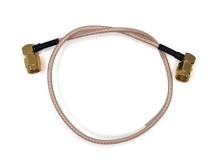 BU-4150032012 - 12" Gold-Plated SMA Coaxial Connector & Cable Assembly  (Pack of 10)