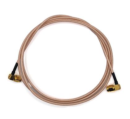 BU-4150032048 - 48" RG-316 RF Connector Cable Assembly with Gold Plated Ends  (Pack of 7)