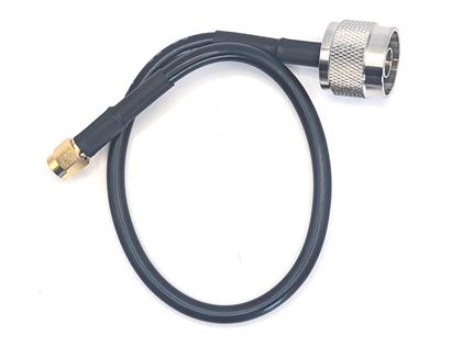 BU-4150059048 - 48" RG-58 SMA to N-Type Coaxial Connector Cable  (Pack of 7)